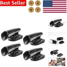 4 Pcs Deer Whistles Ultrasonic Wildlife Warning Auto Black Abs Alert Collision 4 Pcs Deer Whistles Ultrasonic Wildlife Warning Auto Black Abs Alert Collision