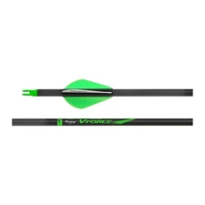 VICTORY ARCHERY VForce Gamer 6.6 GPI Fletched Arrows, 6-Pack (VFG-600FB-6)