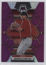 2023 Panini Chronicles Mosaic Purple Mojo Prizm 40/50 Marcelo Mayer #20 uk2