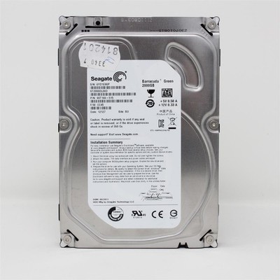Seagate BarraCuda Green 5900.3 2TB, SATA 6Gb/s (ST2000DL003) (#3744)