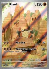 Klawf - Holo Illustration Rare SV01: Scarlet & Violet Base Set 217/198 NM