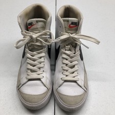 Nike Blazer Mid 77 Shoes Youth Size 6Y White Black Retro High Top DA4086-100