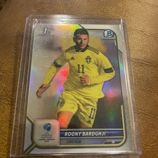 2022 Topps Bowman Roony Bardghji Silver Refractor