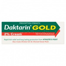 Image of Daktarin Gold - Anti Fungal Athletes Foot Sweat Rash Jock Itch Cream - 15g