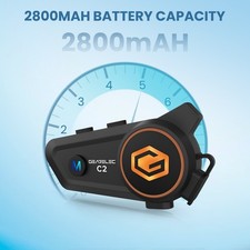 interfono moto bluetooth coppia Auricolare Per Motociclisti Da Turismo Impermeab