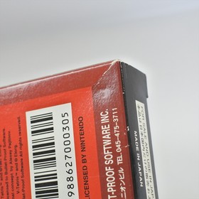 Virtual Boy V TETRIS Unused Nintendo 2433 vb