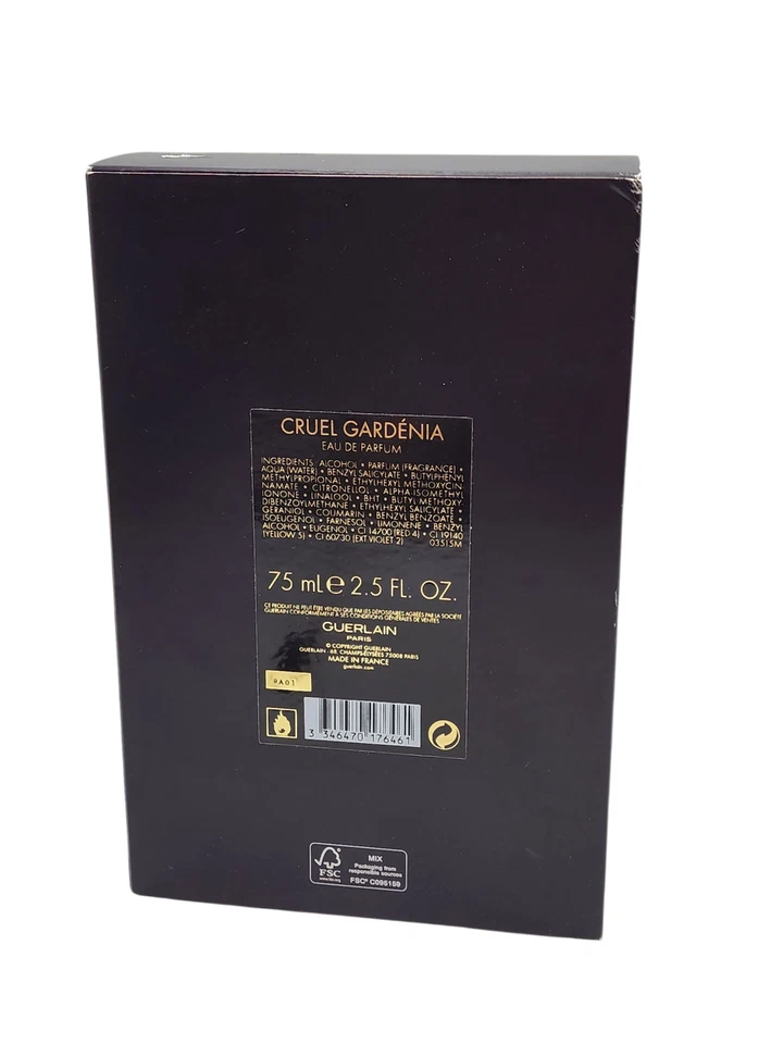 CRUEL GARDENIA por Guerlain para mujer 75 ML 2,5 fl. oz eau de perfume eau de perfume eau de parfum con caja Foto 3 de 3