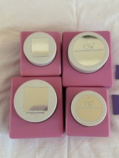 McGill Craftivity paper punches Set Of 4 Square Circle Mixed Sizes