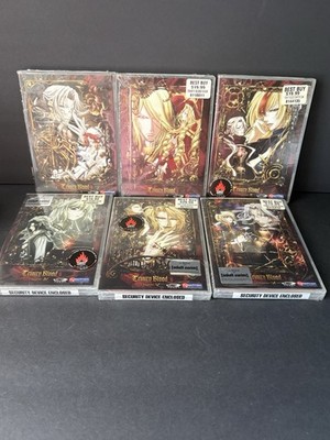 TRINITY BLOOD COMPLETE TV SERIES Chapters 1-6 DVD FUNIMATION 5 Sealed  1 Open