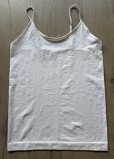 Yummie Heather Thomson White Shaping Camisole Tank Top XL Seamless Stretch SOFT