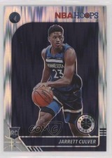 2019-20 NBA Hoops Premium Stock Rookie Variation Flash Prizm Jarrett Culver 3pu
