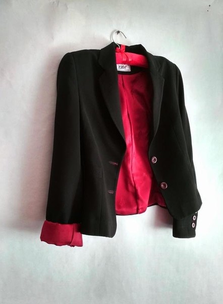 Women Eton Blazer Black 34 / XS / 42