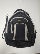 Targus Black Grey Padded Backpack Laptop School Bag