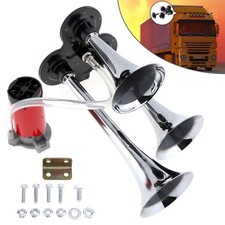 Truck Air Horn 135db 3 Trumpet Horns For Truck 12v Super Loud With Compressor Truck Air Horn 135db 3 Trumpet Horns For Truck 12v Super Loud With Compressor