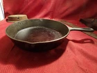 Vintage 10.5 Inch Lodge #8 SK D2 Cast Iron Skillet 3 Notches in Heat Ring
