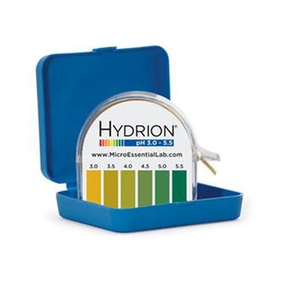 Micro Essential Lab HJ626 Hydrion Short Range pH Test Paper Dispenser, 3.0 - ...