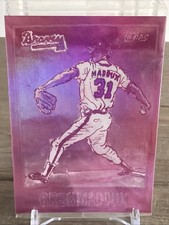 Greg Maddux 2025 Topps Shoebox Treasures Andy Friedman Sealed Bubblegum Foil #83