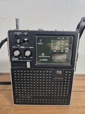 Vintage Sony ICF-5500W Radio Portable 3 Band Receiver AM/FM PSB Tested Works