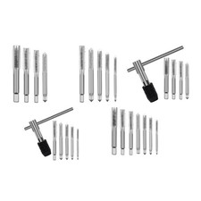Schraubgewindebohrer Handgewindewerkzeug Satz Aus Robustem Metall mit Glatter