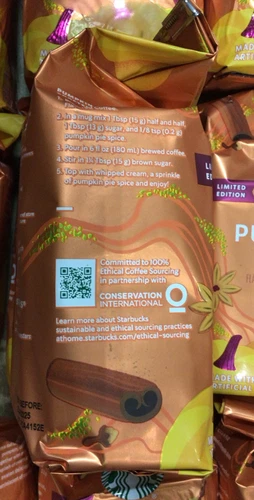 15 X Starbucks Limited Edition Pumpkin Spice Ground Coffee 11oz 01/25 Date - Picture 4 of 5