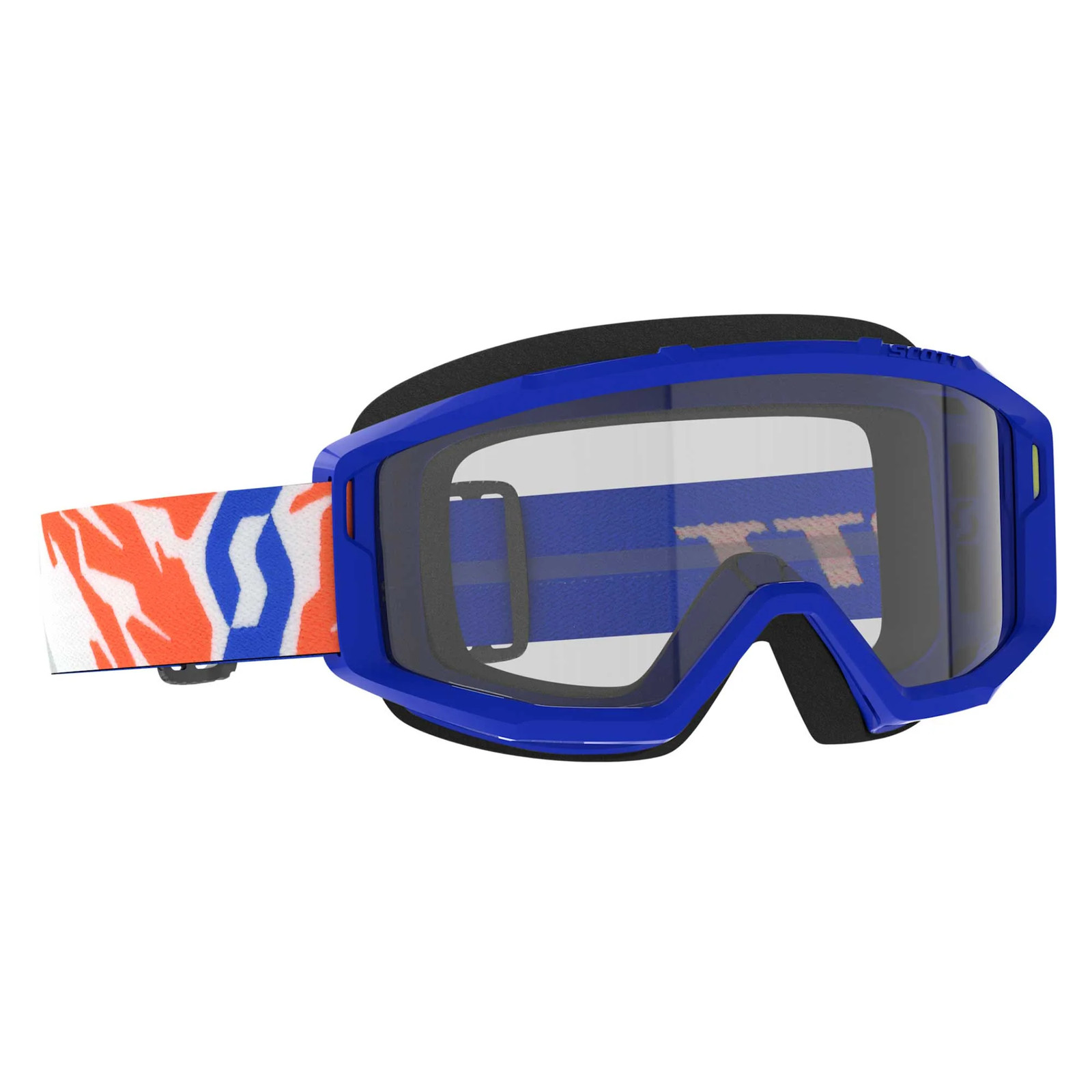 Scott Youth PRIMAL Goggles (Blue) Clear Lens