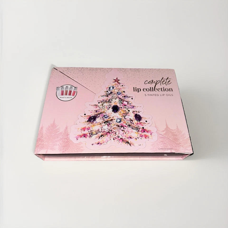 Juego Completo de 5 Aceites Labiales Tintados Colección Labial | Set Regalo Vacacional | Nuevo Precintado Foto 2 de 4