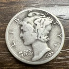 1927 MERCURY SILVER DIME ACTUAL Coin Get Today & Save & Fill Your Collection