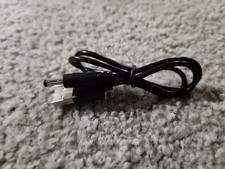 USB A male to 3.5mm/1.35mm jack 5V DC power charger cable.