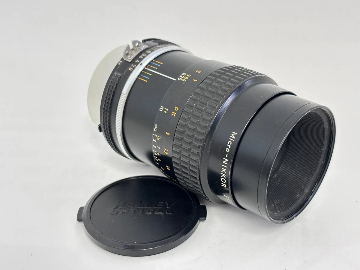 25+ Nikon Micro NIKKOR f/2.8 Camera Lenses 55mm Focal for sale