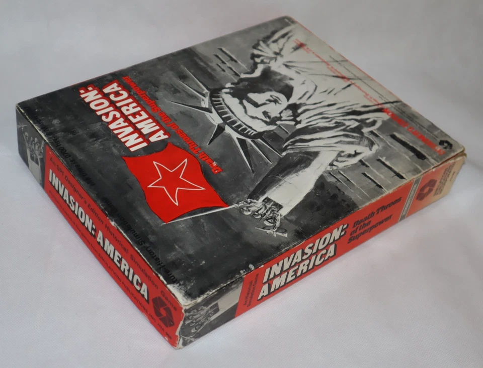 INVASION: AMERICA **DESIGNER'S EDITION** DEATH SUPERPOWER 1976 COMPLETE VTG GAME - Image 2 of 4