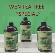 3 WEN TEA TREE CLEANSING CONDITIONER 16 OZ 48 OZ TOTAL
