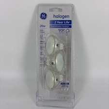 GE 64681 Halogen Indoor Outdoor Floodlight MR16 GU5.3 Base 20W 215 Lumens