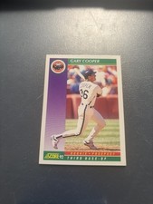 1992 Score - Gary Cooper #840 (RC)