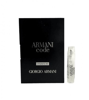 Armani Code For Men / Giorgio Armani Parfum Spray 0.04 oz (1.2 ml) (M)