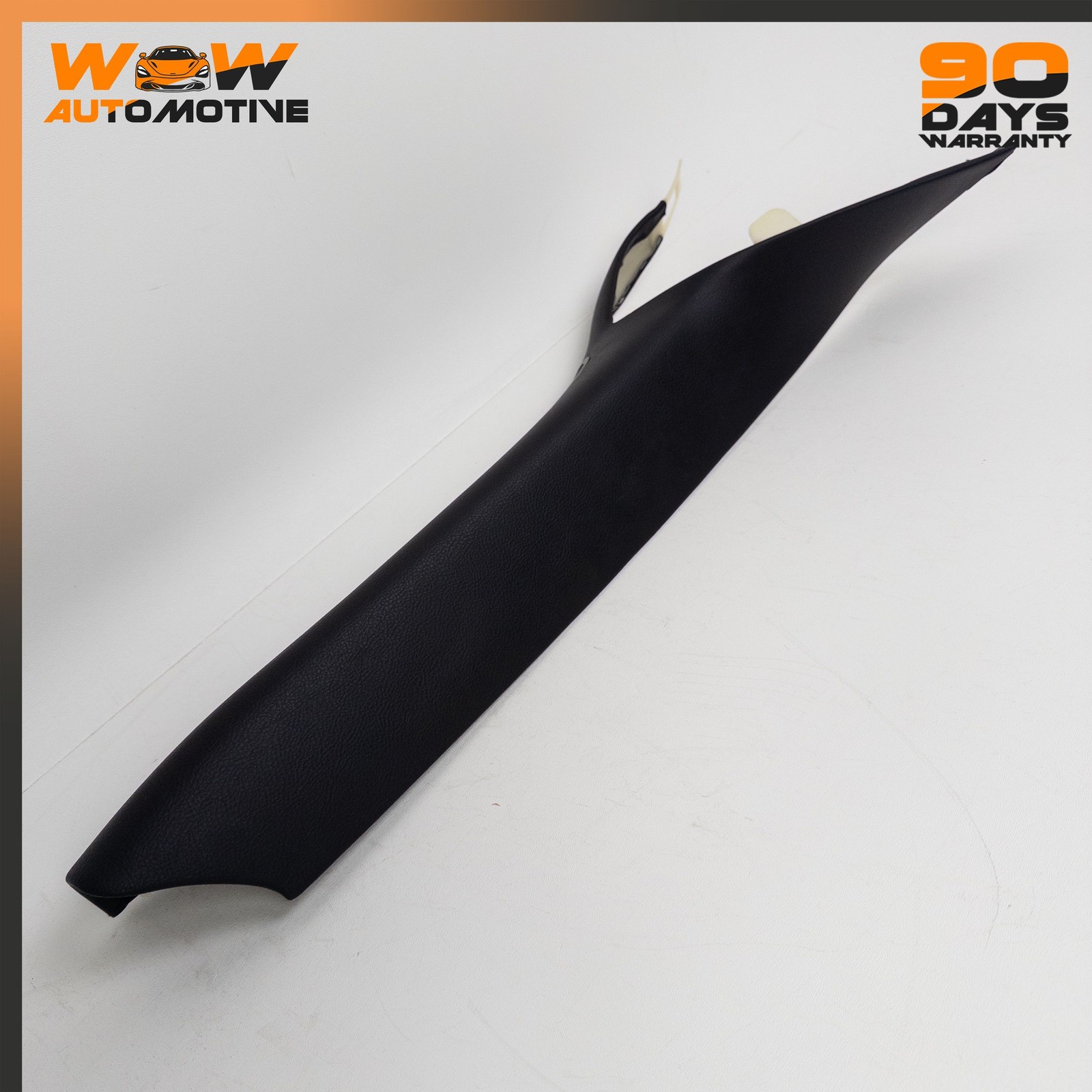 05-13 CHEVROLET CORVETTE C6 FRONT LOWER LEFT RIGHT PILLAR TRIM BLACK SET OEM