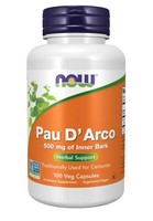 Now Foods Pau D'arco, 500Mg - 100 Vcaps (159,00 Eur/Kg)