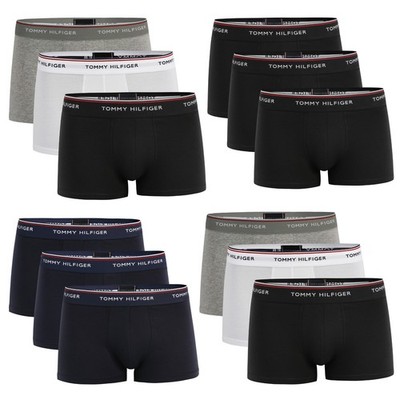 3er Pack TOMMY HILFIGER Boxershorts Cotton Stretch Baumwolle Elasthan 1U-842