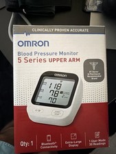 Omron 5 Series Upper Arm Blood Pressure Monitor Bluetooth Extra-Large