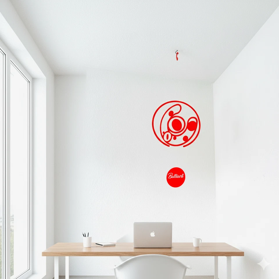 Círculos concéntricos con planetas órbitas colgantes móvil decoración celeste para moderno Foto 4 de 4