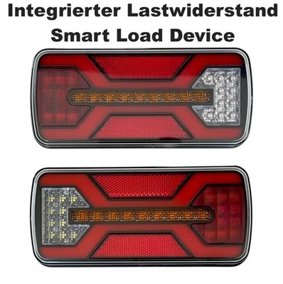 2x LED Rückleuchte LKW Anhänger Traktor 12V/24V 5 Funktionen E9 IP67 Smart Load