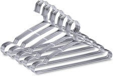 Clothes Hangers 50 Pack Heavy Duty Stainless Steel Metal Hangers-16.5 Inch Ultra