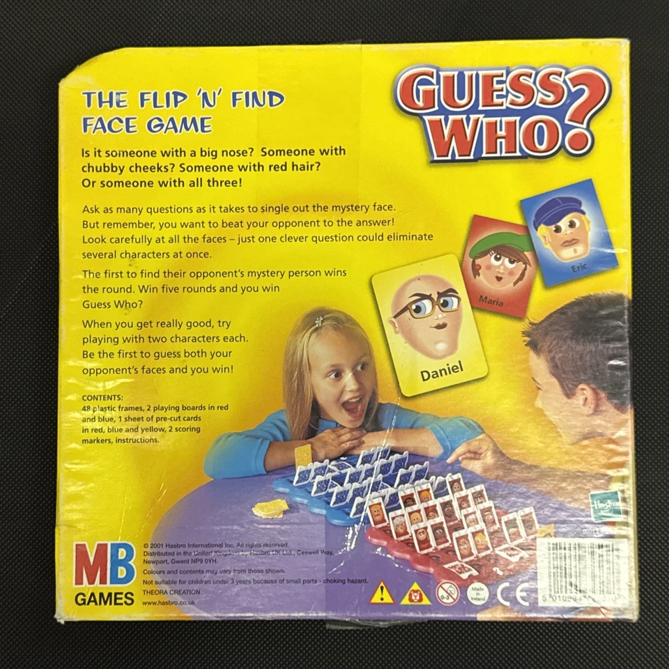Classic Guess Who Game By MB GAMES - Image 4 of 4