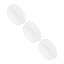 3Pcs T-Shaped Silicone Plugs 61.3 2-1/2 Inch Dia White
