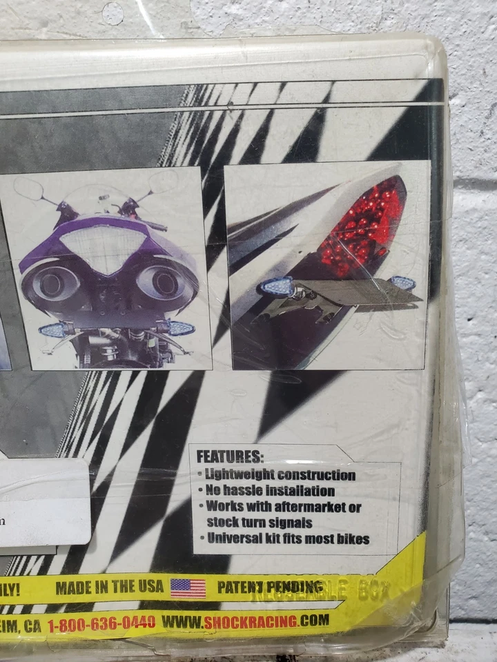 Kit Eliminador Guardabarros Moto Kawasaki Honda Suzuki 109-8400 UNIVERSAL Foto 3 de 4