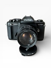 Vivitar V3800N 35mm Film Camera W/ 50mm F:1.7 Lens FILM TESTED WORKS