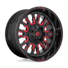 18x9 Fuel 1pc D612 Stroke 6x1356x139.7 Black 20mm