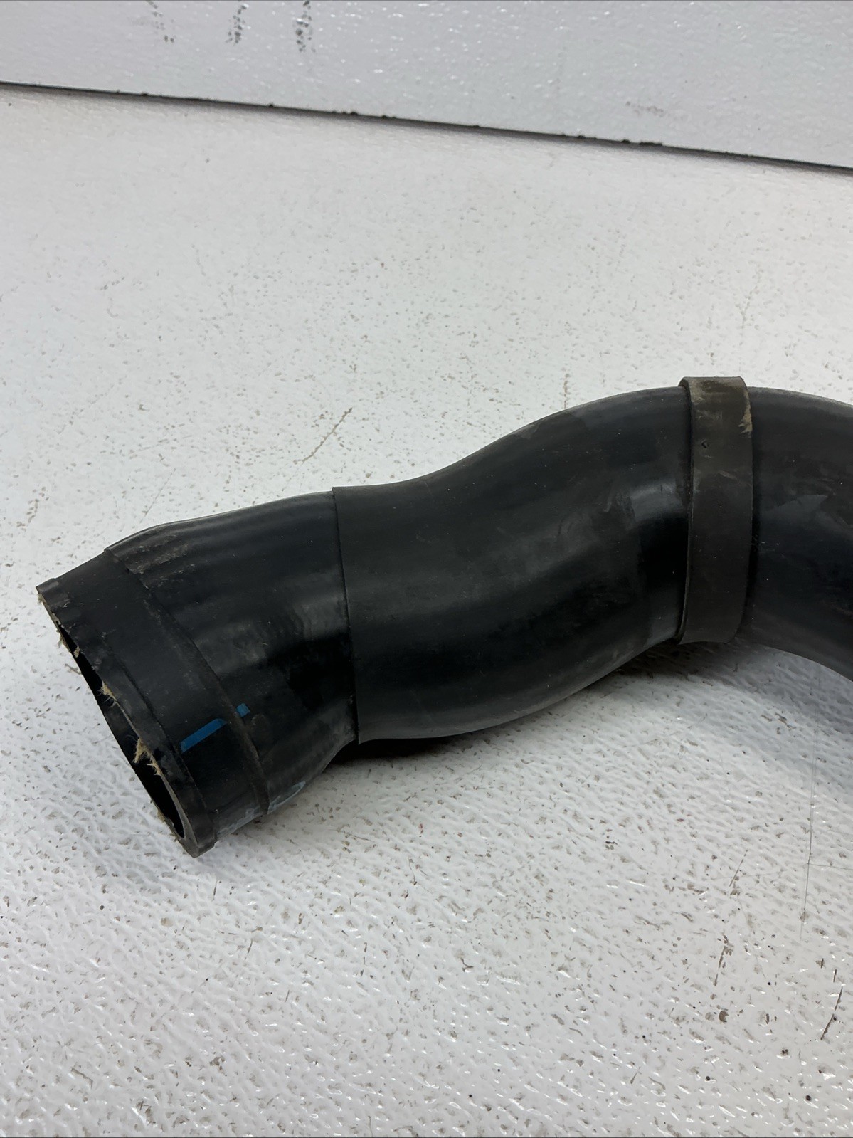 03-12 Bentley Continental Flying Spur 6.0L Left Side Intercooler Hose Pipe OEM