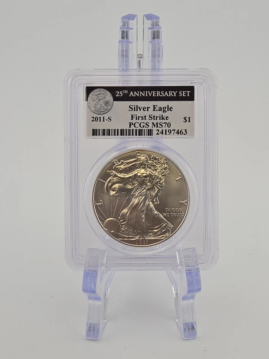 American Eagle MS 70 Graded 2011 Silver Bullion Coins | Updated