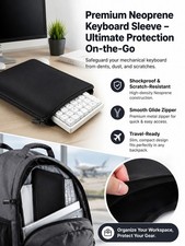 Neoprene Case Protective Pouch Keyboard Storage Bag Travel Mini Cover Computer