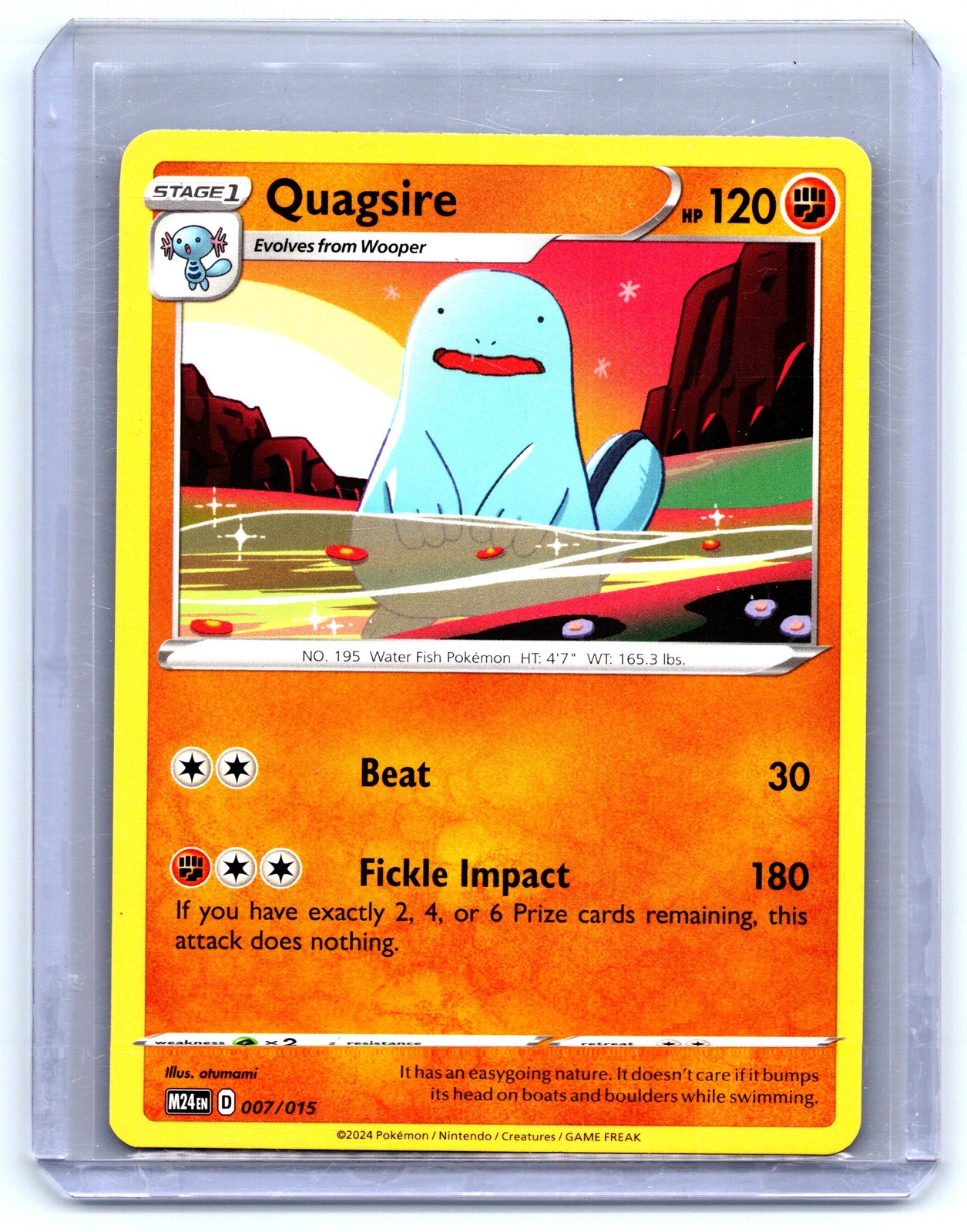 McDonald's Promos 2024 #007/015 Quagsire